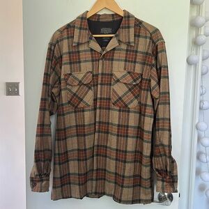 Pendleton original board shirt virgin wool large